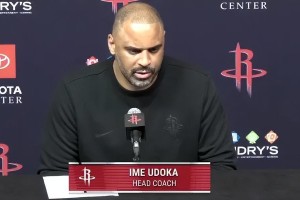 胜灰熊发布会！乌度卡展望湖人死防詹姆斯，赞卡佩拉并寄语谢泼德