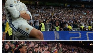 马卡晒亚马尔与C罗相似庆祝：有些画面独一无二，但会传承👑